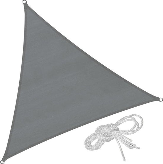 tectake - Driehoekig zonneluifel van polyethyleen, variant 2 600 x 600 x 600 cm SKU: 403891