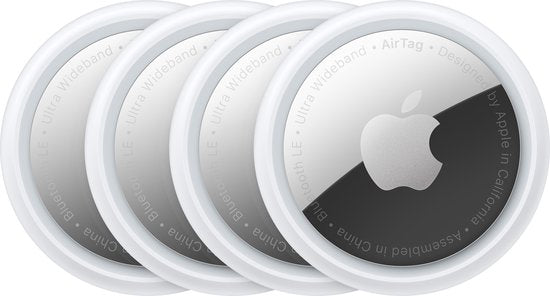Apple AirTag - 1e generatie (2021) - 4 stuks