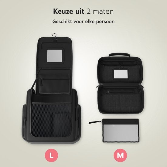 ONYX® Toilettas Zwart L