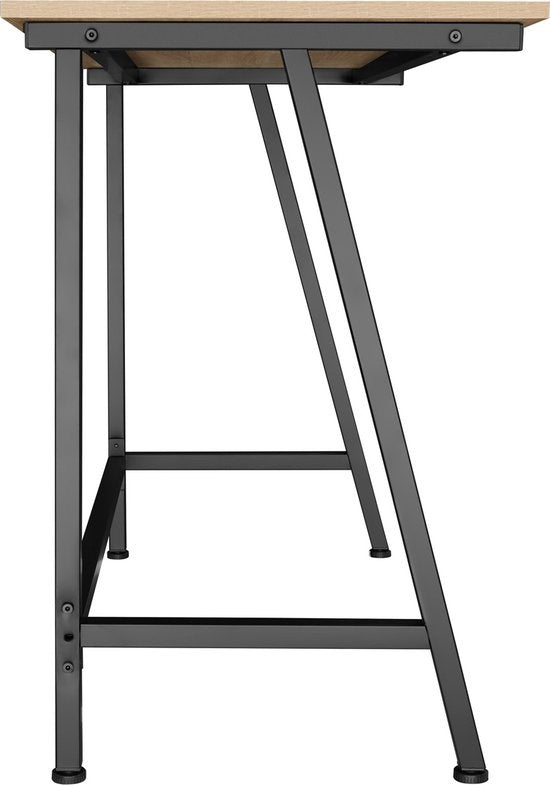 tectake® - Bureau Newton industrieel lichtbruin - 100 x 50 x 77 cm - 404422