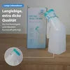 Safe Life Urinoir Voor Mannen – Voorzien Van Fluorescerende Schroefdop En Ergonomische Handgreep En Brede Opening – Voor Thuis En Onderweg – Transparant En Wit Plastic – Eén Liter