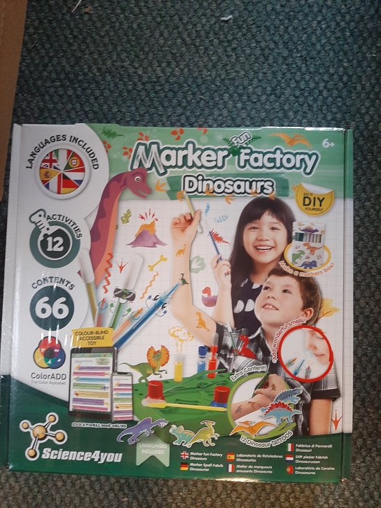 Science4you Marker Factory Dinosaurs