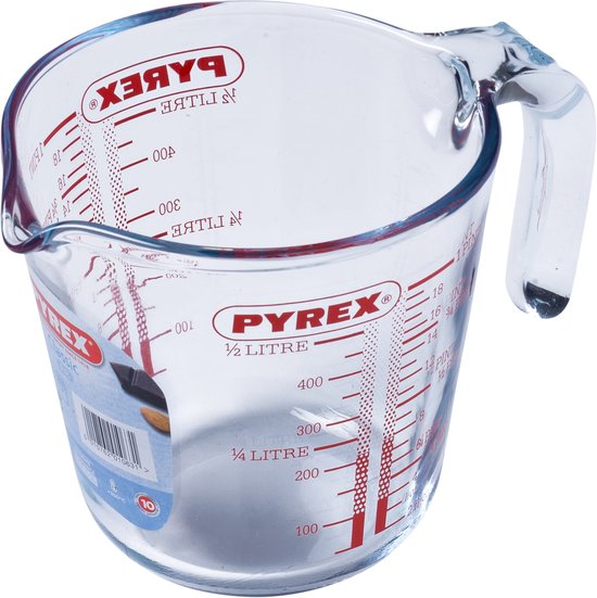 PYREX - Maatbeker - 0,5 liter - Classic Prepware
