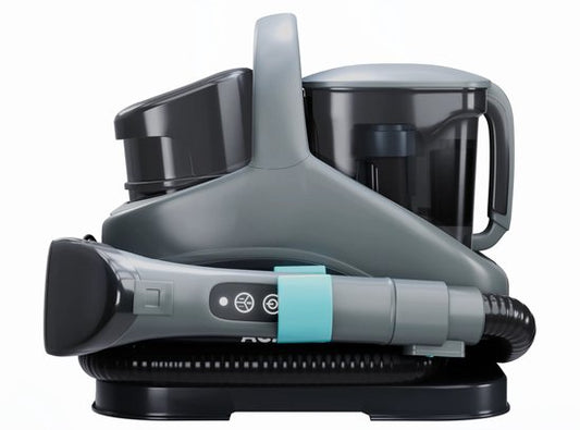 Achaté Vlekkenreiniger PRO – Tapijtreiniger met Stoom & Heetwater – Stoomreiniger – Bankreiniger – Zetelreiniger – Meubelreiniger – Matrasreiniger – Autostoelreiniger – Textielreiniger – Reinigingsmachine voor Tapijt, Bank, Auto, Matras