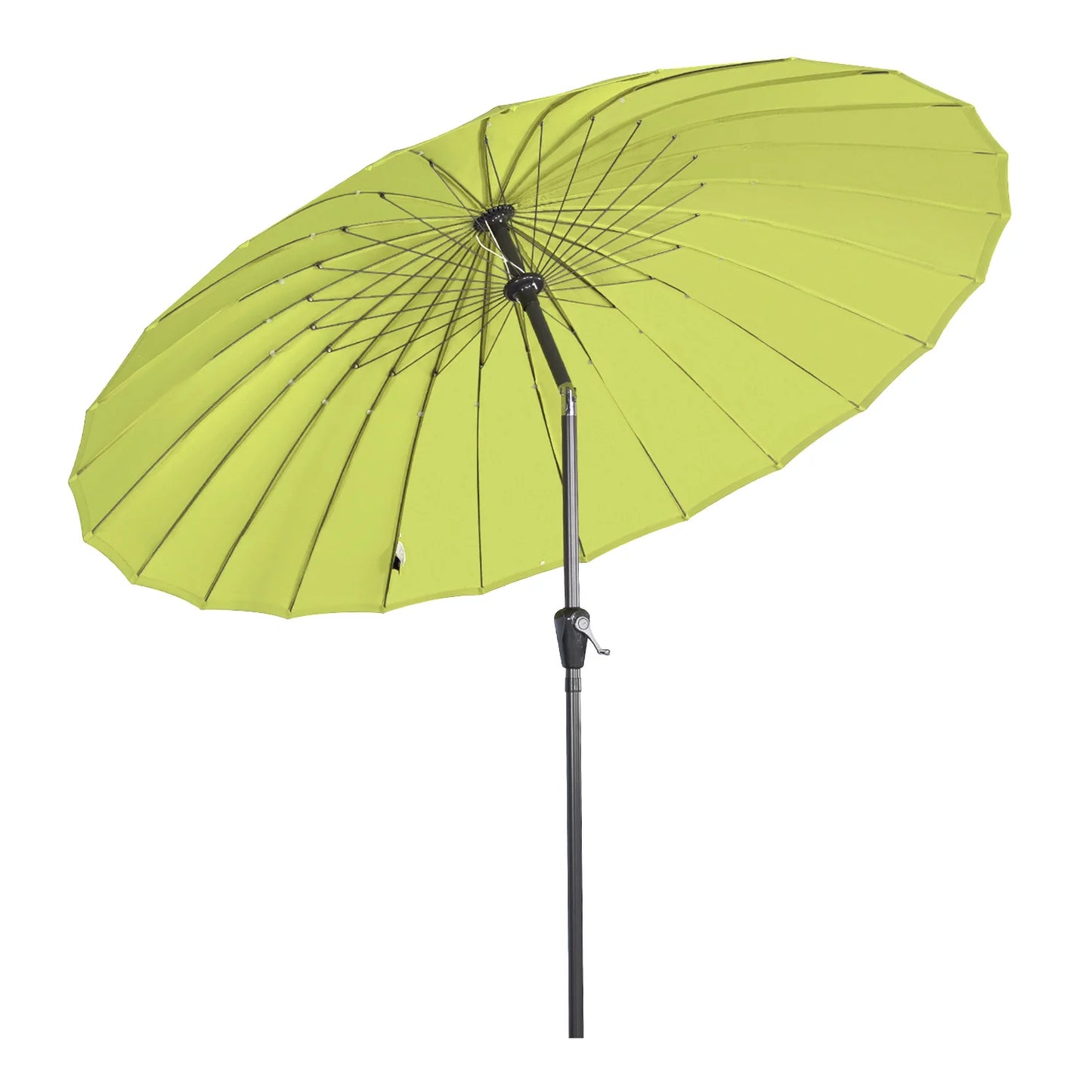 Angel Living 250 cm Kantelbare Tuinparasol Appelgroen – Handslinger, UV-bescherming, Aluminium Frame