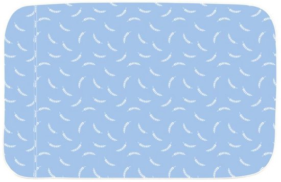 WENKO Air Comfort, Strijkijzermat, Blauw, Patroon, Katoen, 1300 mm, 650 mm