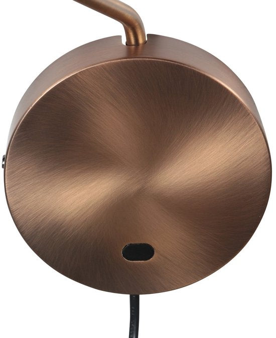 Steinhauer Exclusive - wandlamp - Soleil2 - brons - kunststof metaal - bedlampje - LED - 4387BR