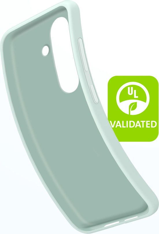 Samsung Galaxy S25+ Hoesje - Silicone Case - Groen
