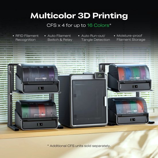 Creality K2 Combo 3D Printer incl CFS
