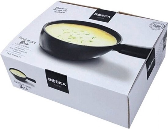 Boska Fonduepan Nero - Voor gasfornuis - Mag in vaatwasser - 1,3 liter