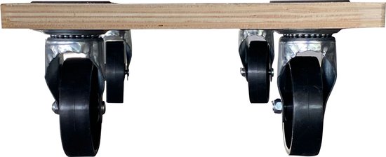T4all Transporthulp - Meubelroller - Hondje / trolley - 58x30cm - 300kg draagkracht