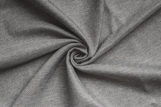 Larson - Luxe Geweven Blackout Gordijn - Ringen - Lichtgrijs - 300 x 250 cm - Verduisterend & kant en klaar