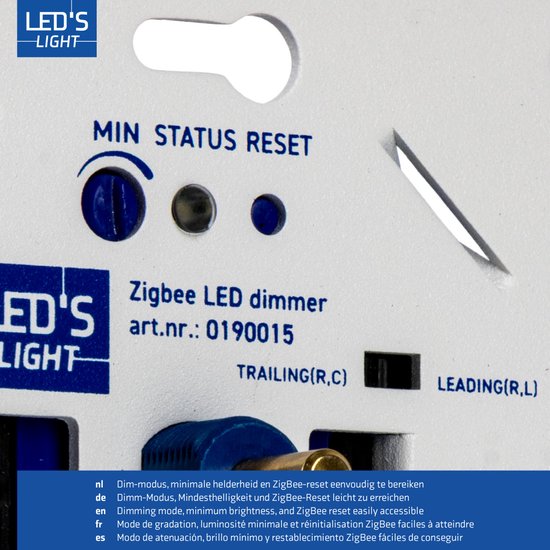 LED's Light Zigbee Smart Universele LED-dimmer 300VA bedienbaar met telefoon