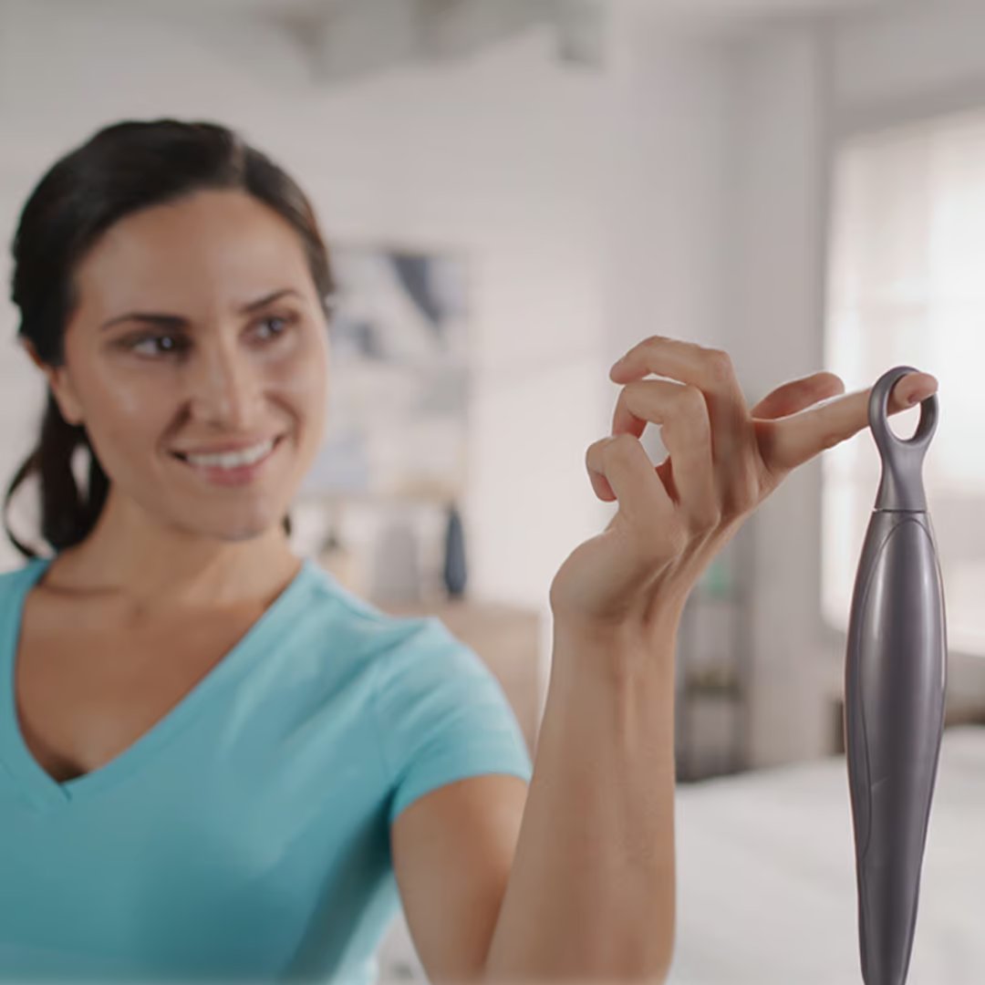Livington Voom Draadloze Turbobezem - Microborsteltechnologie - Krachtige Reiniging - Flexibele Handgreep