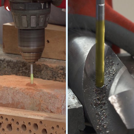 Hammersmith Drill Bit Pro 21-delige universele boorset - Voor metaal, steen en hout - Titaniumlegering - Hexagon aansluiting