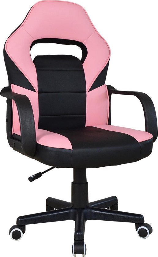 VDD Gaming - Gamestoel Thomas junior - roze