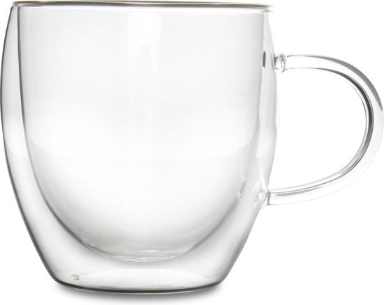 Aerts Kop met oor - dubbelwandig glas - 0,24 l