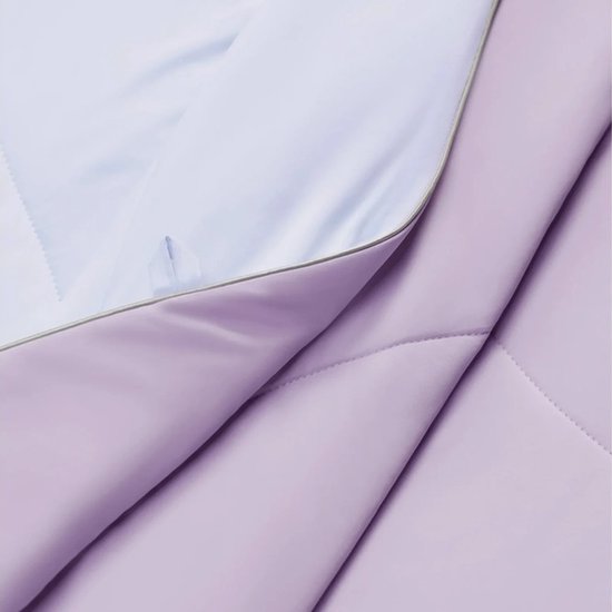 Cloudpillo Koeldeken - Cooling Deken 200x200 cm - Soft Lilac - Dubbelzijdig Verkoelend - Zomerdekbed Zonder Overtrek - Altijd Koel Slapen