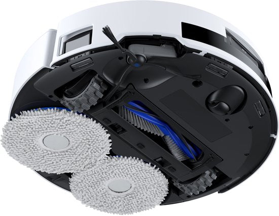 ECOVACS - DEEBOT T50 Max Pro Omni Gen 2 - Stofzuig- en dweilrobot - 18.500 Pa zuigkracht- Zelfreinigende Robotstofzuiger met Warmwater – Dweilsysteem - Automatisch Leegstation - Geschikt voor dierenharen