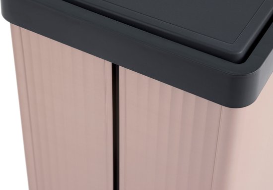 Curver Verto High - Prullenbak 54L - Rosé - 44x27x69cm