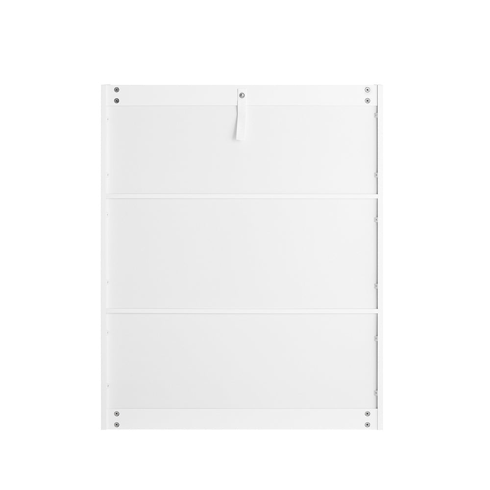 SoBuy Kinderboekenkast met opbergvakken - Max. 60 kg - 80 x 40 x 100 cm - Wit