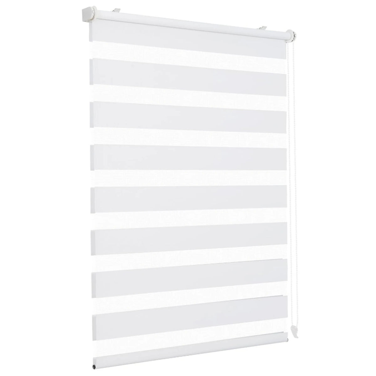 Sekey Duo Rolgordijn Zonder Boren - 45 x 150 cm - Verstelbare Lichtinval - Hittewerende Coating - Wit