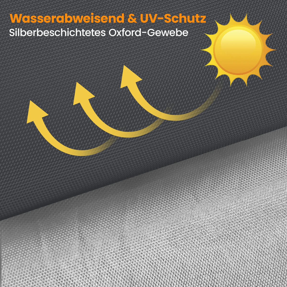 Yaheetech Vouwpaviljoen 3x3 m - Verstelbaar 267-287 cm - 4 Zijwanden - UV-Bescherming 50+ - Waterdicht - Donkergrijs