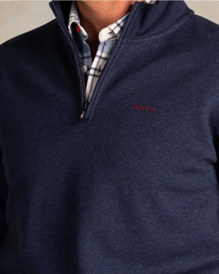 NZA Half Zip Pullover - Navy - Maat XL