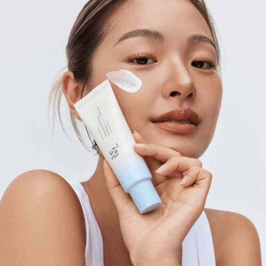 Beauty of Joseon Relief Sun Aqua-Fresh: Rijst + B5 SPF 50+/PA++++ - 50ml + Panthenol B5