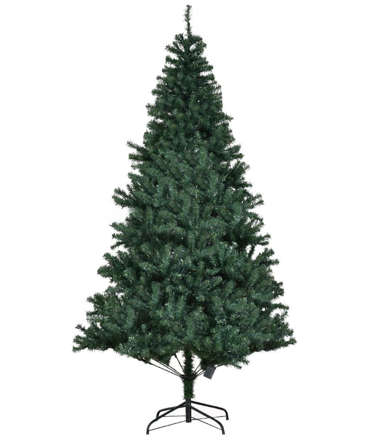 Coast Kunstkerstboom met LED-verlichting – 210 cm – Groen – Ø 115 cm