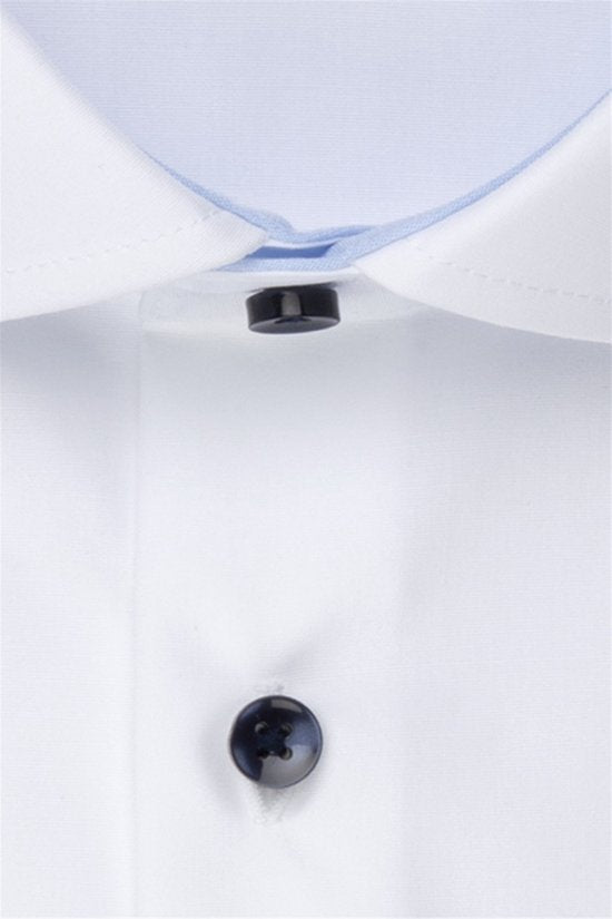Seidensticker Business Shirt - Wit - Maat 40 - Regular Fit - Spread Kent - Non Iron - 01.165447-01