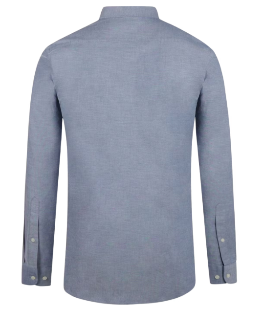 McGregor Stretch Oxford Overhemd Heren – Navy – Maat S – 2100 MM241.6001.01