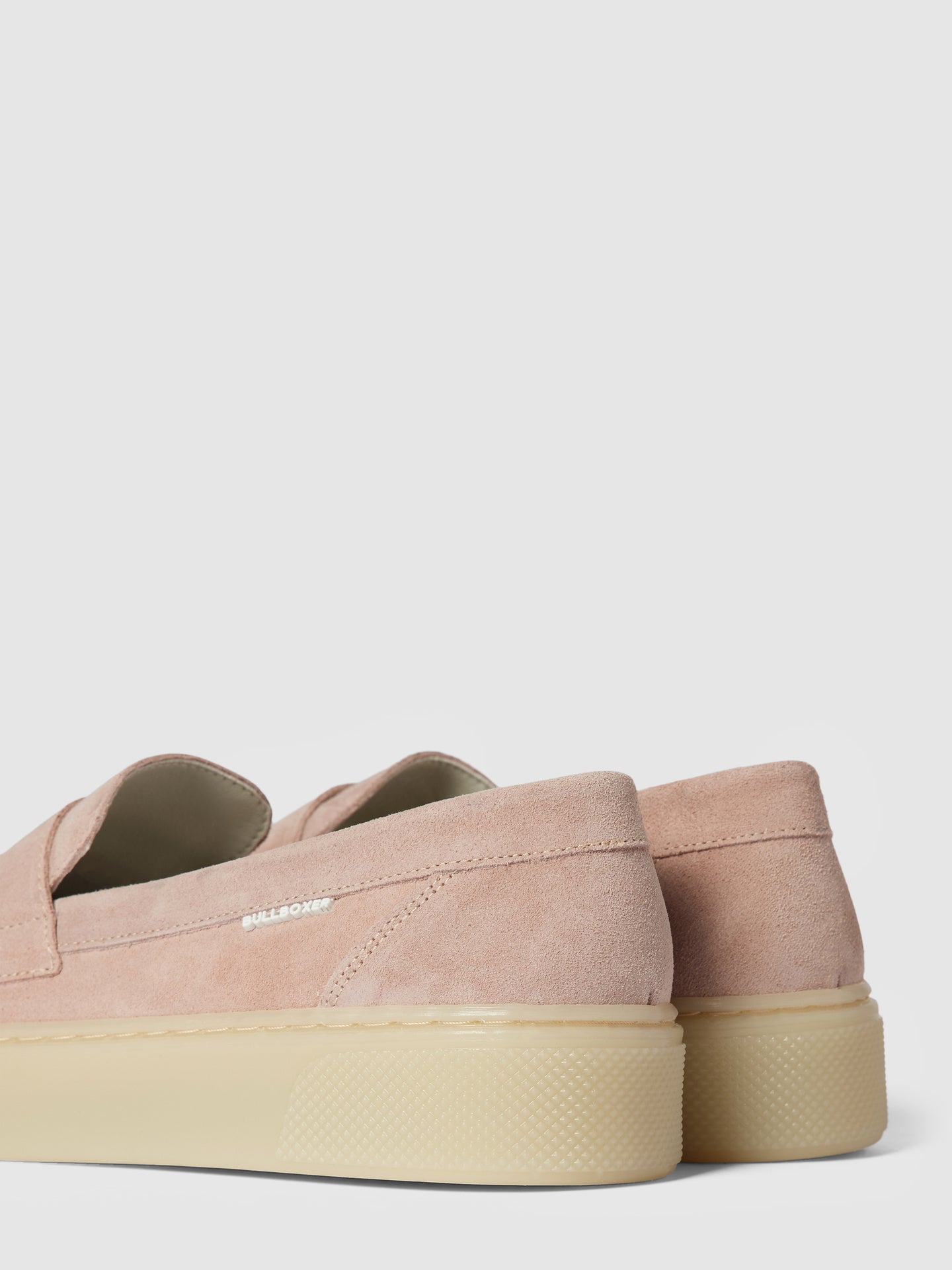 Bullboxer - Dames Loafers - Slip On - Uitneembare Zool - Lichtroze - Maat 41