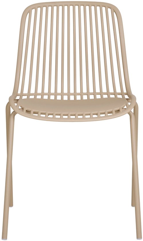 House Nordic Branson Stapelstoel - 55x47x82cm - Zand