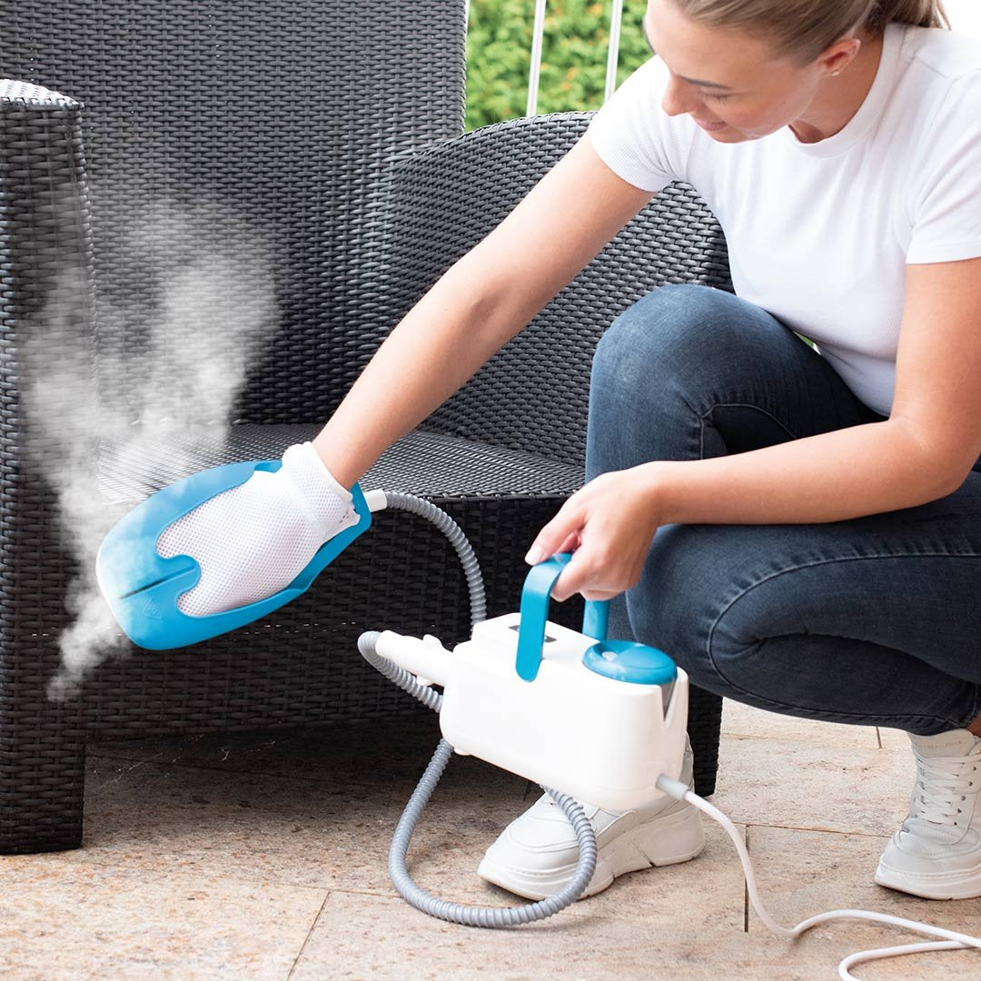 Livington Handdampreiniger - Ergonomisch Ontwerp - Krachtige Stoomreiniging - Compact en Chemievrij