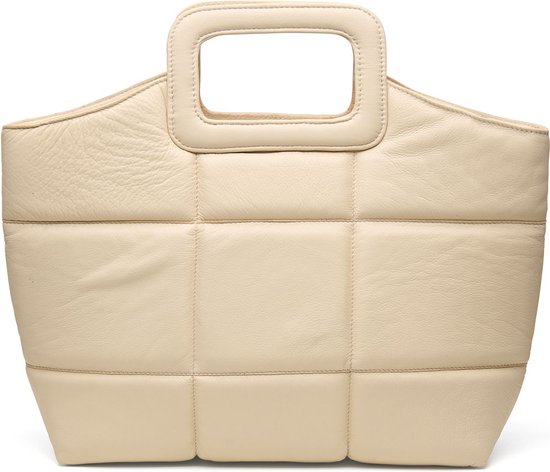 Chabo Bags - Queens Shopper - Schoudertas - Handtas - Leer - Roomwit