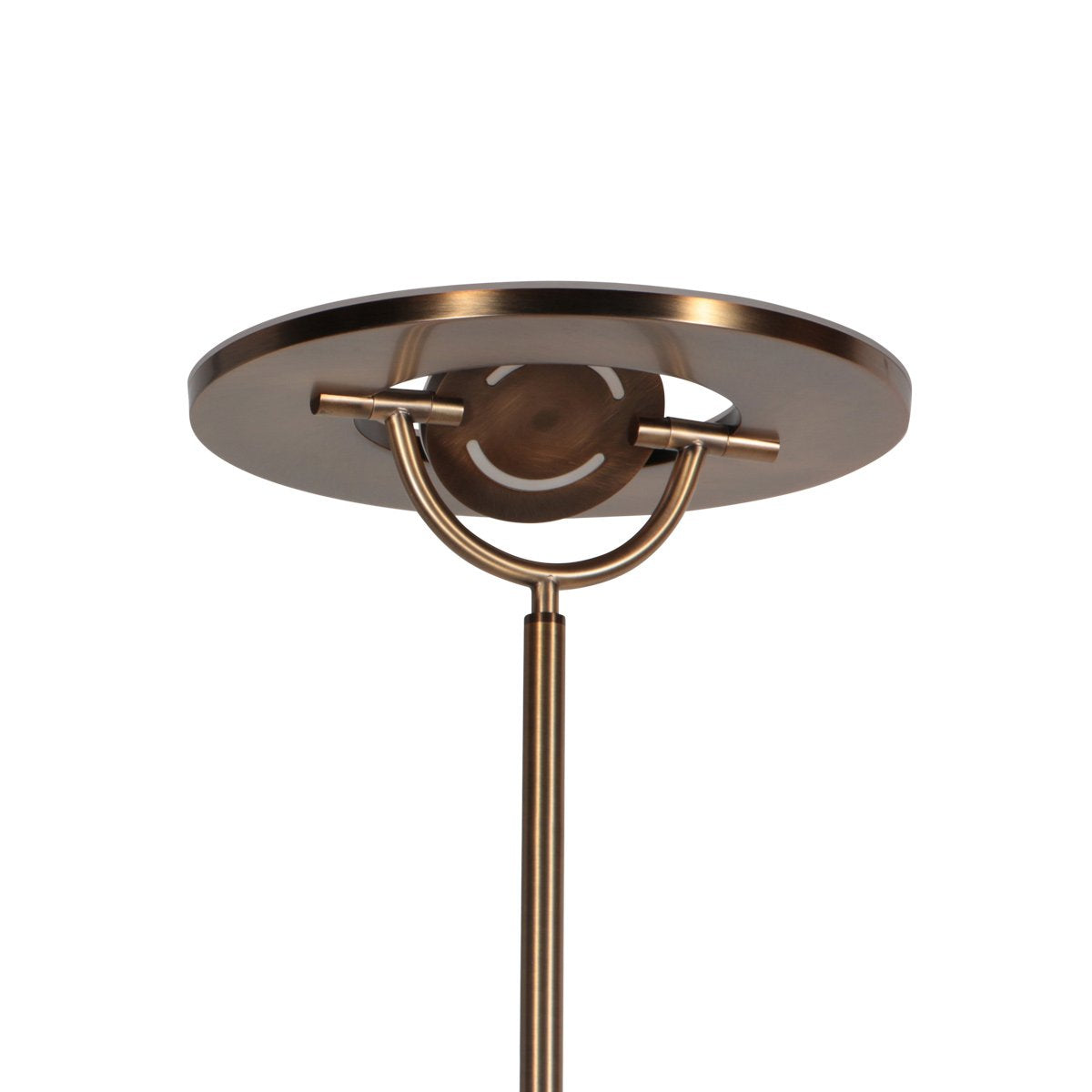 Steinhauer Exclusive - vloerlamp - Soleil2 - brons - kunststof metaal - Ø 32cm - LED - 4386BR