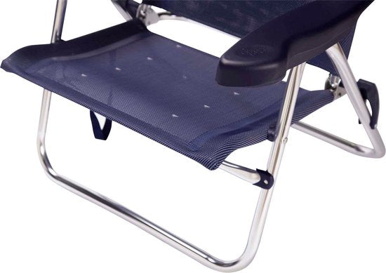 Crespo - Strandstoel - AL/205 - Compact - Donker blauw