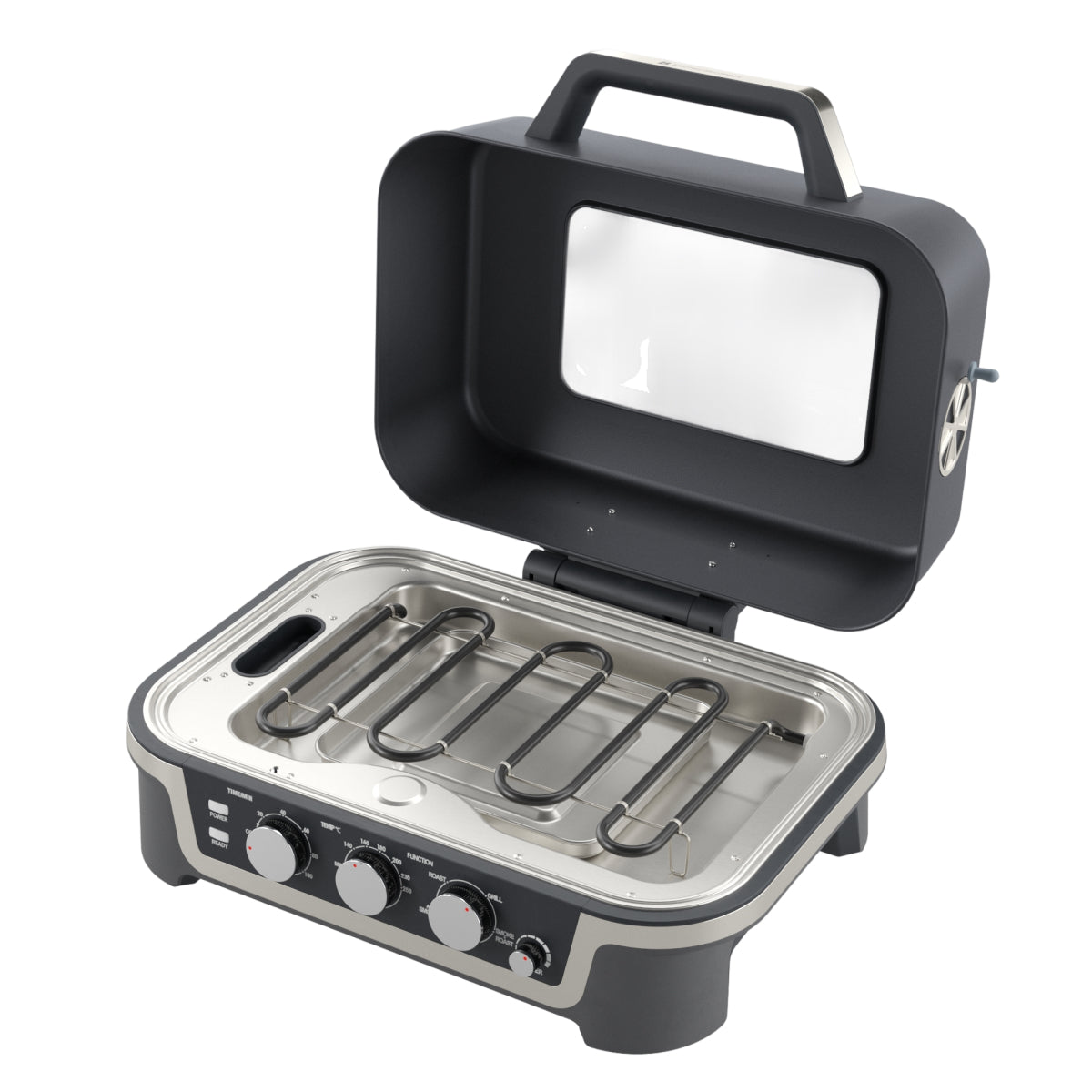 Kitchen Brothers Elektrische BBQ - Houtpellet Roker - Tafelmodel