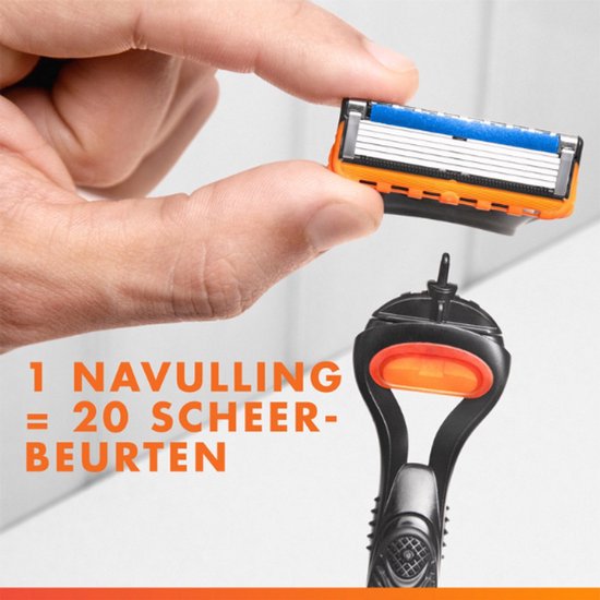 Gillette Fusion5 - Scheermesjes - Voordeelverpakking 20 stuks - Brievenbuspakket - Nieuwe Formule