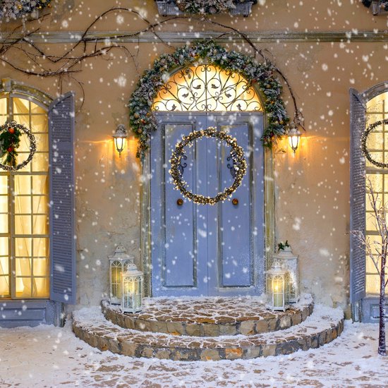 Ceruzo Kerstring met Verlichting – 300 LED – 38 cm – Warm Wit – Kerstdecoratie