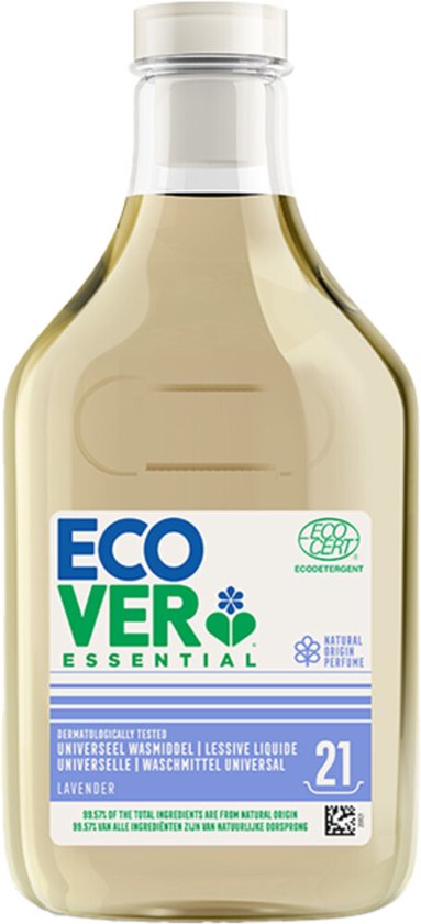 Ecover - Vloeibare Wasmiddel Lavendel - 6 x 750 ml - Voordeelverpakking