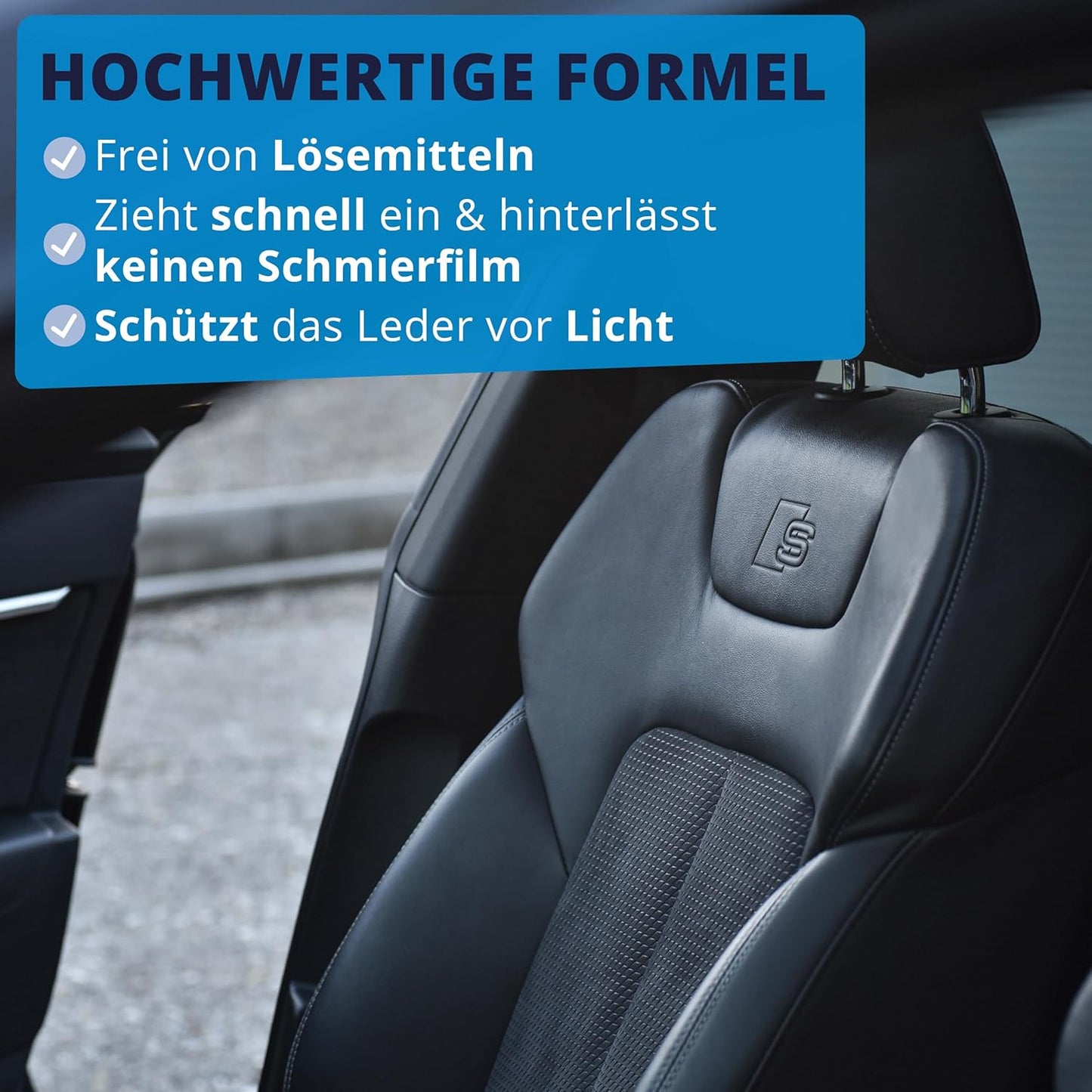 Licargo - Auto lederreiniger schuim - voor glad leer en kunstleer - 200 ml