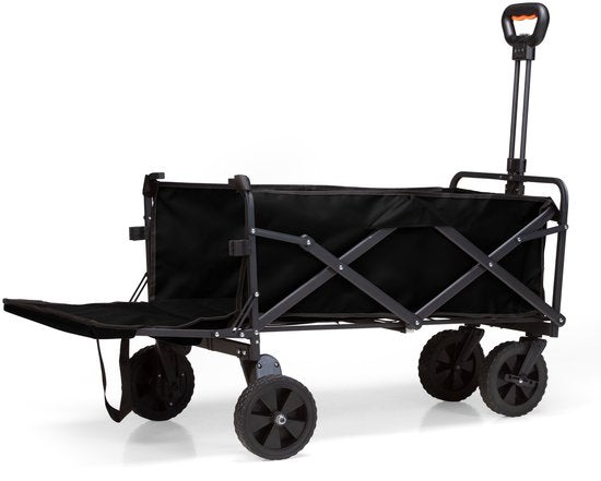 Mr Fold Elektrische Bolderkar - XL - Opvouwbaar - 255L - 100KG Draagkracht - Zwart - 5 Jaar Garantie