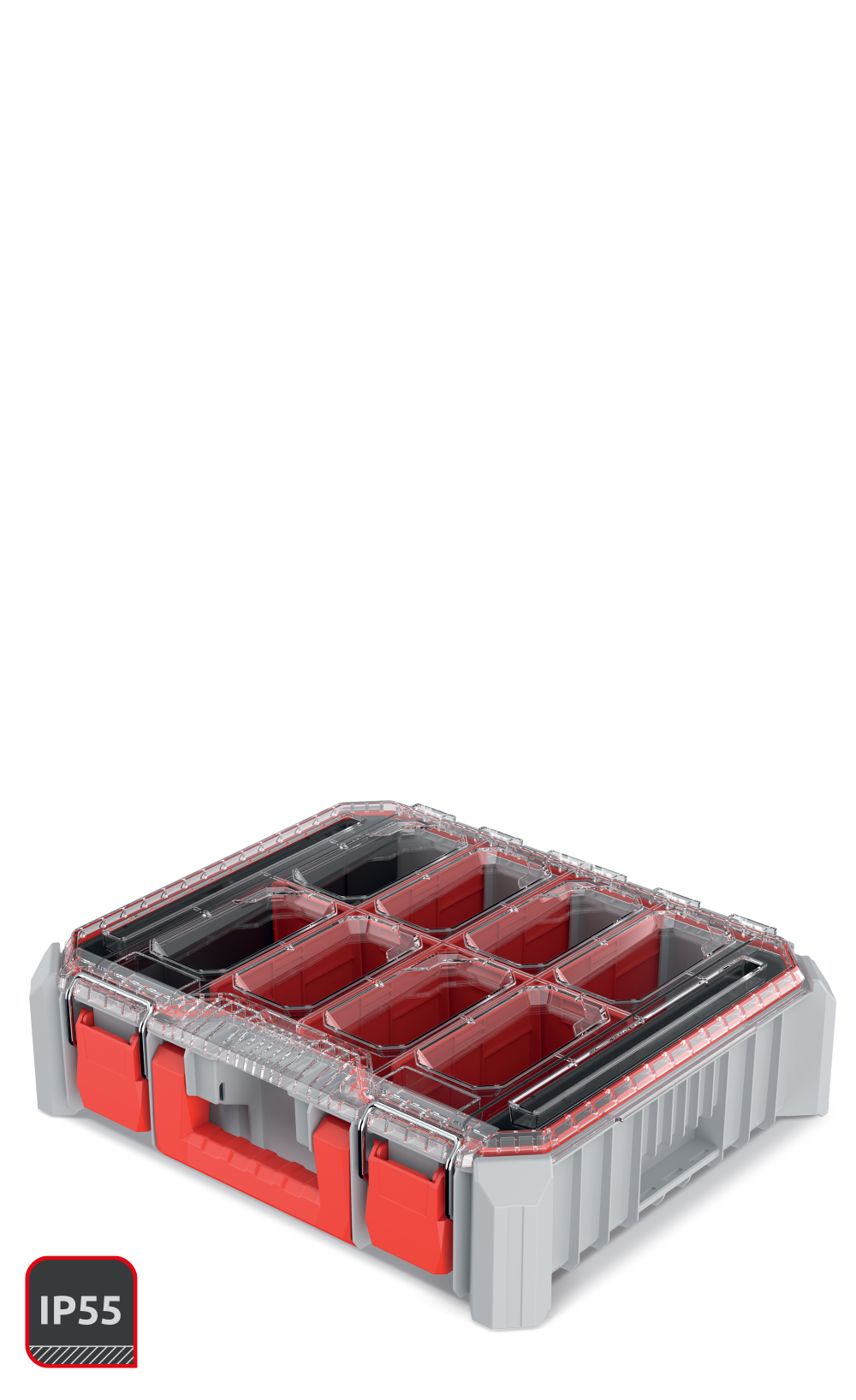 Kistenberg C BLOCK BRIDGE Cool Grey 4C Gereedschapsorganizer met dozen