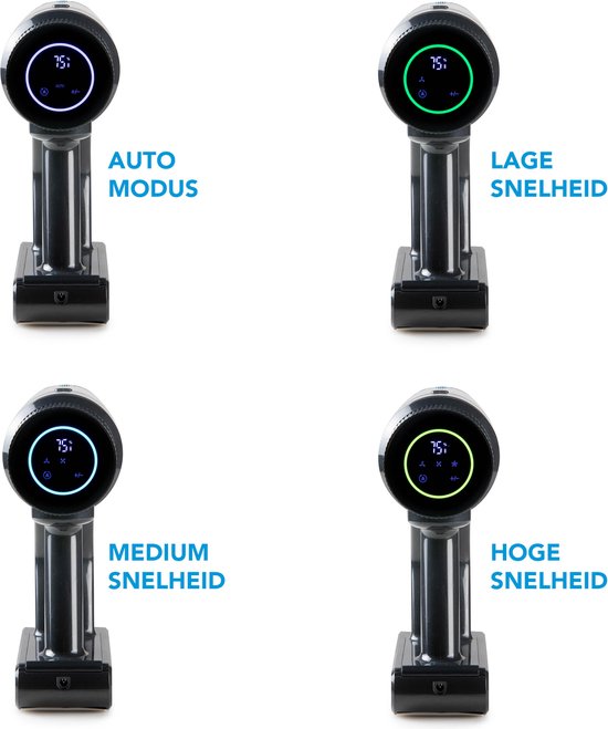 DOMO DO244SV Steelstofzuiger BLDC 2-in-1 - 0,8 L – 29,6 V - 60 min autonomie