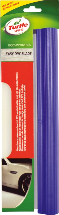 Turtle Wax X496td Autodroger Easy Dry Blade - Ruitentrekker - Raamtrekker - Raamwisser