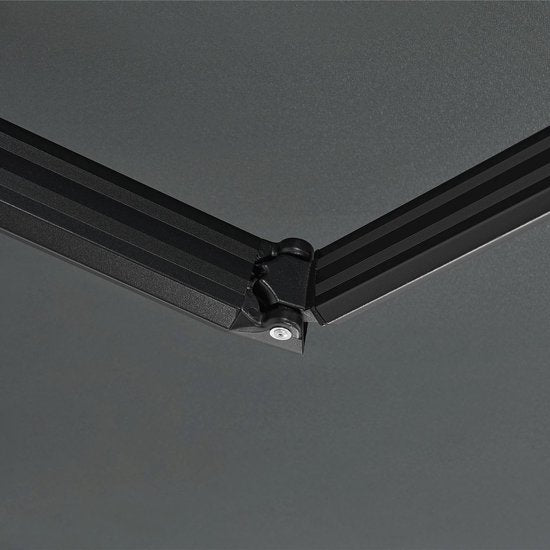 Zonnescherm / Luifel - 300 x 250 cm - Donkergrijs zonwering