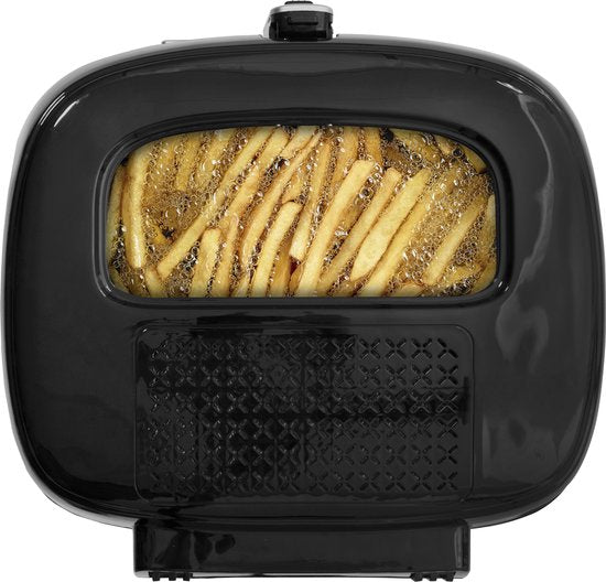 Tomado TDF2501B - Frituurpan - 2,5 liter - Anti reukfilter – Kunststof friteuse - PFAS vrij - Zwart
