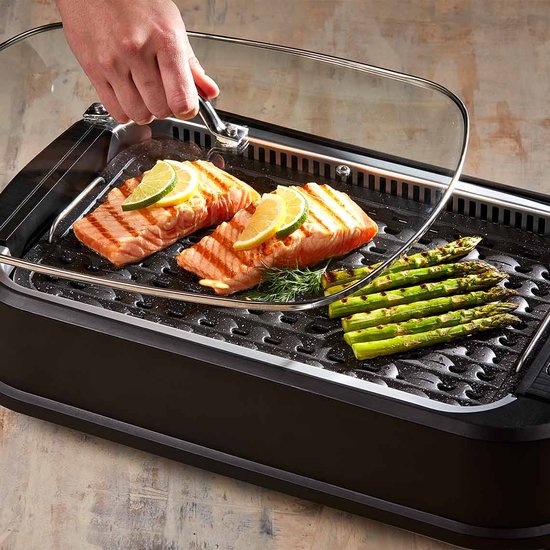 Mediashop -  Elektrische Grill - Rookloos - 1500 watt - 29.70x14x50 cm